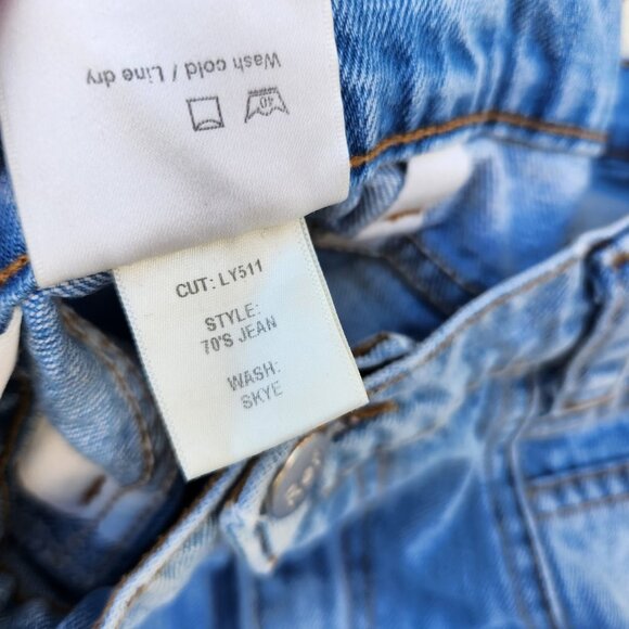 5/$100 SALE - Reformation 70s Jean Skye Wash - Picture 8 of 10
